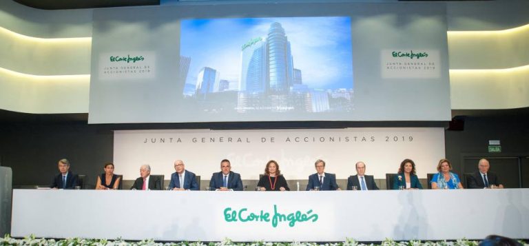 El Corte Inglés reduce un 27% la retribución del consejo de administración en 2020