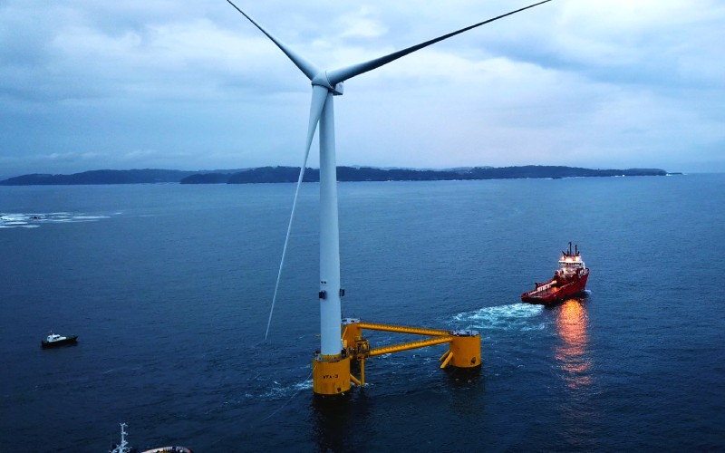 El Gobierno español plantea alcanzar hasta 3 GW de eólica flotante en 2030