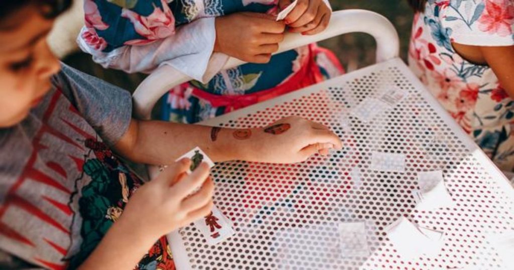 Las calcomanías dañan la barrera epidérmica