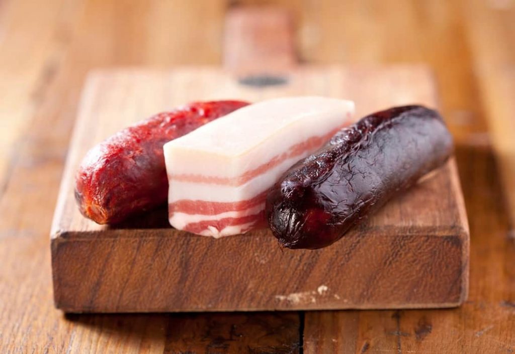 uáles son los derivados cárnicos y los embutidos?