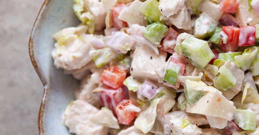 Ensalada fría de pollo_ cómo guardarla en el frigorífico y que conserve su salud Ensalada fría de pollo: cómo guardarla en el frigorífico y que conserve su salud