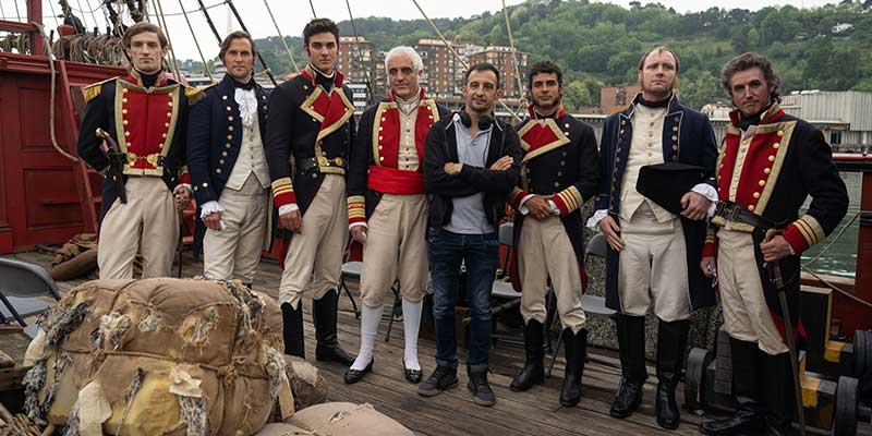 Rodaje de la nueva mini serie Alejandro Amenábar, llamada “La Fortuna”