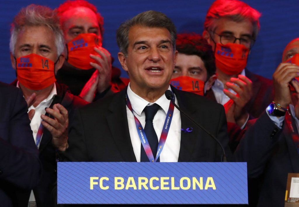 Laporta tiene un plan para el Barcelona