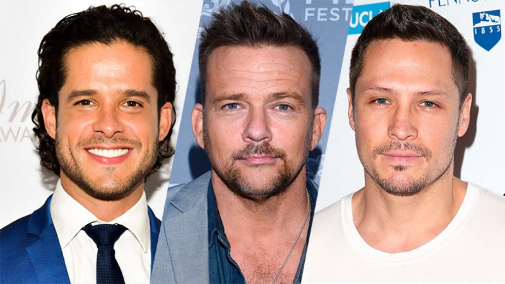 Los tres nuevos superhéroes y su actores