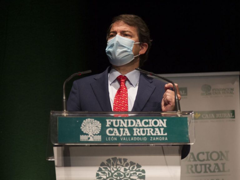 Mañueco reclama que los fondos UE apuesten por la España interior