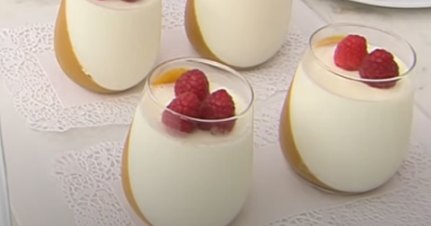 Panna cotta: así la puedes hacer en vasos en cuestión de minutos con Arguiñano