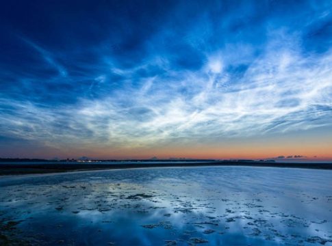 Qué son las nubes noctilucentes Qué son las nubes noctilucentes