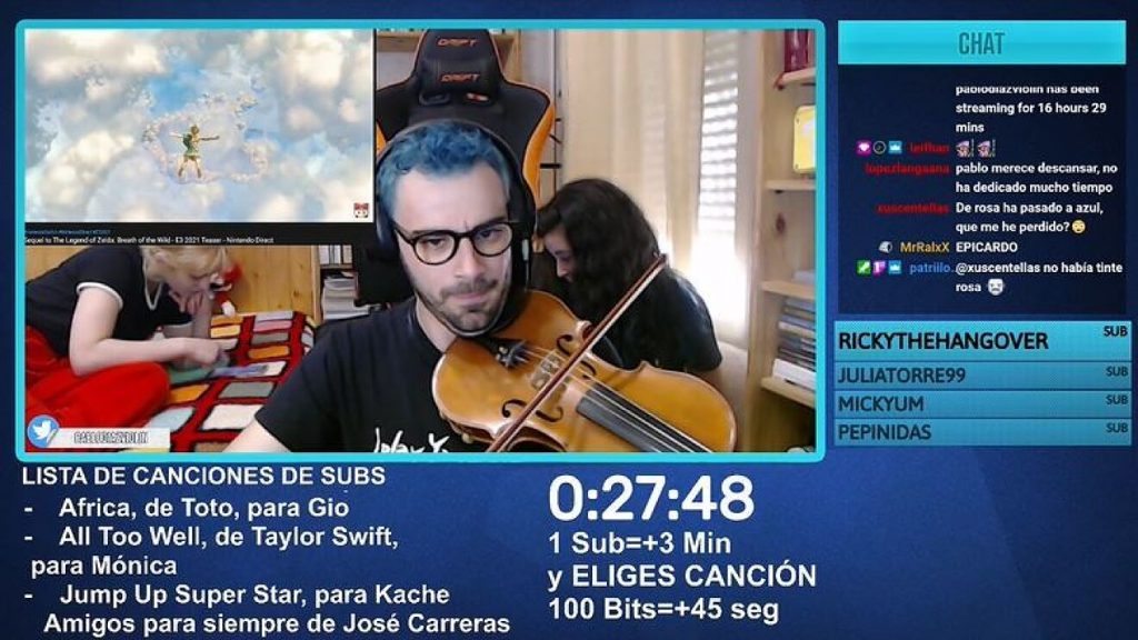 Su vida como streamer