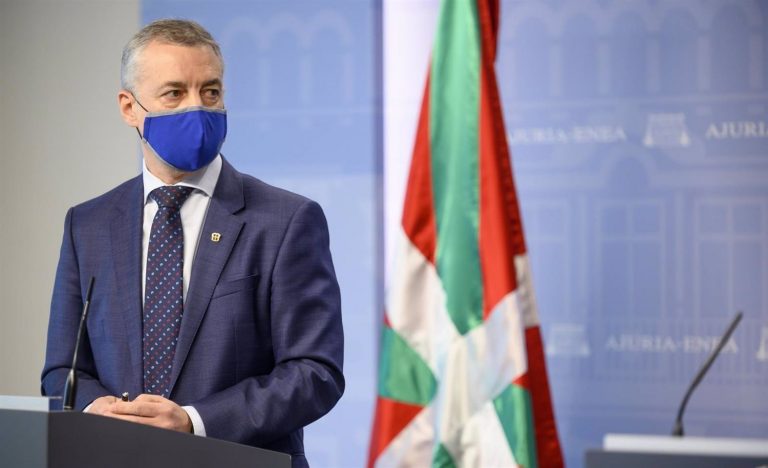 Urkullu pide a Sánchez por carta que obligue a usar mascarilla