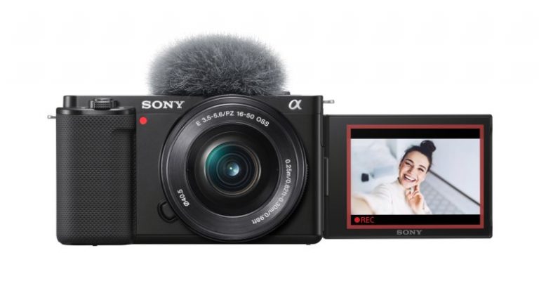 Sony presenta la nueva cámara 'vlog' ZV-E10 con objetivos intercambiables