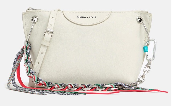 bandolera blanca bimba y lola