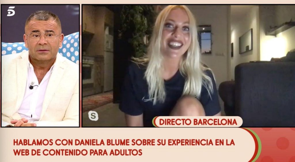 Daniela Blume en Sálvame.