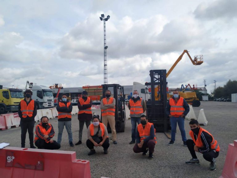 Renovación CAP camiones en el centro de formación Iforma