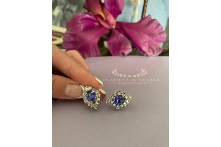 Isabella Seijo, la reconocida gemóloga que confecciona joyas únicas con la gema tanzanita