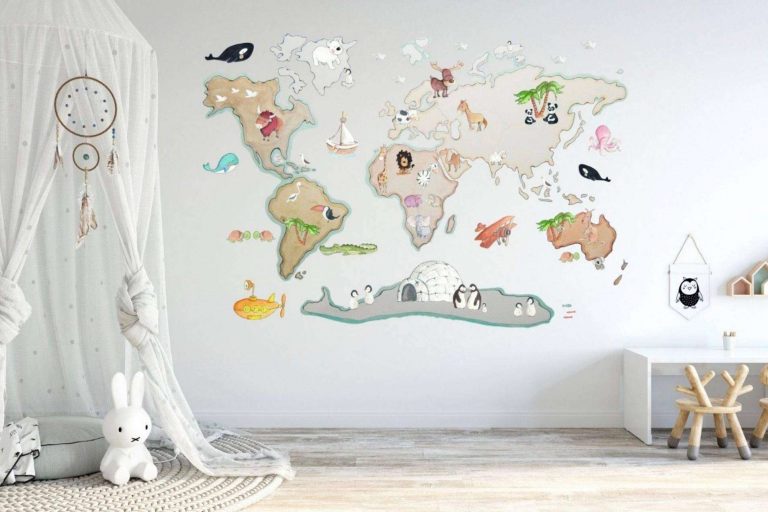 Los vinilos adhesivos infantiles originales de Sueños de Cigüeña garantizan una habitación perfecta