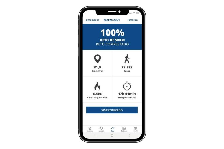 La aplicación PuntoSeguro Fit registra el rendimiento físico para recompensar a los asegurados