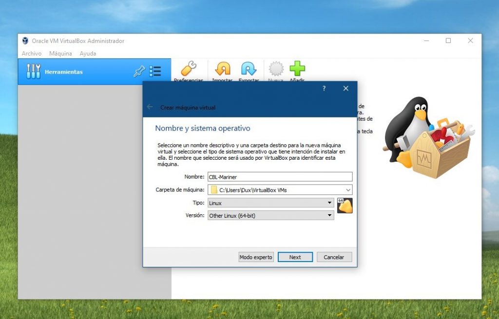 instalar cbl mariner