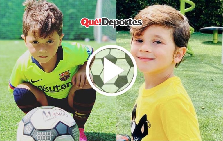 Hay plan B si no renueva Lionel.. ¡Se llama Mateo Messi!