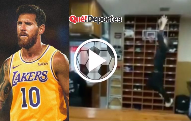 Messi siempre dando asistencias ¡Hasta en el baloncesto!