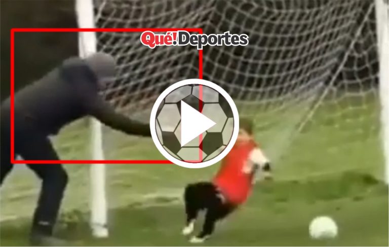 ¡Cuando tu padre te cuida las espaldas...¡En el suelo!