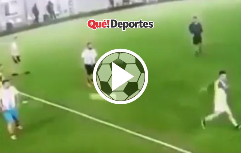 ¡Impresionante taconazo!