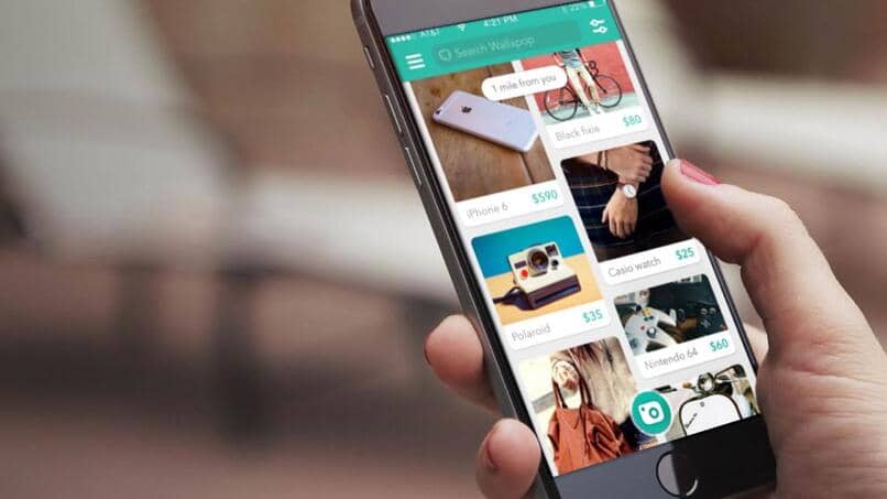 Funcionamiento del sistema en Wallapop