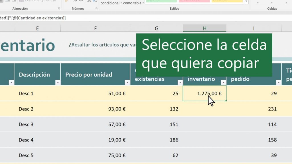 Opciones para volcar datos de un documento Excel a otro