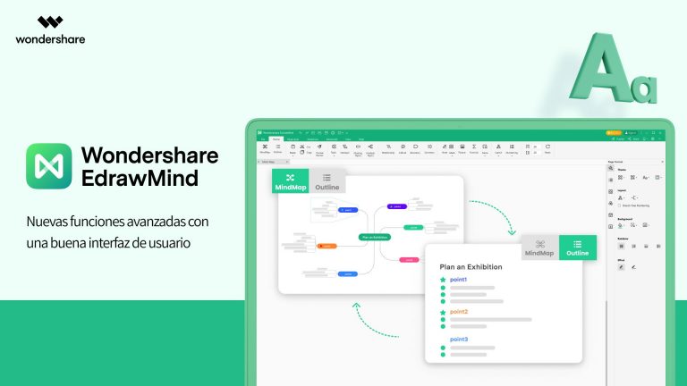 La versión 9.0 de Wondershare Edrawmind presenta una nueva interfaz de usuario y funciones avanzadas