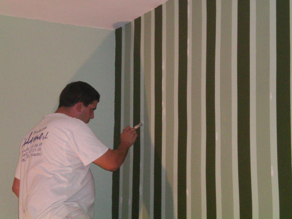 Preparación de la pared 