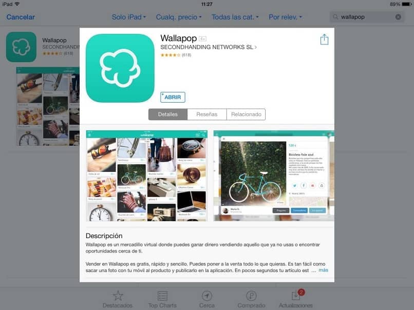 Valoración en Wallapop y cuidarse de estafas