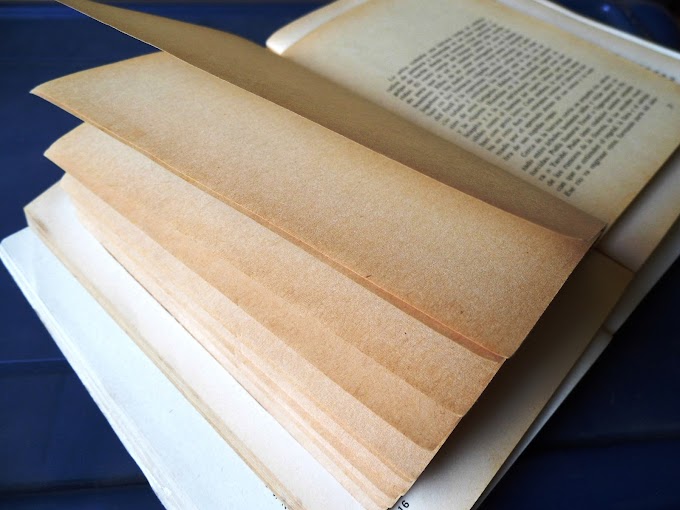 Cómo devolver el blanco a las hojas amarillas de los libros 115 Cómo quitar el color amarillo