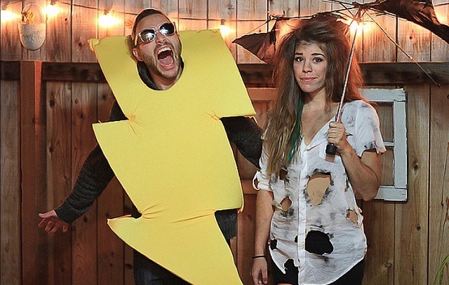 Un disfraz completamente casero