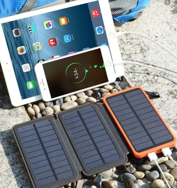 Cargar el móvil con energía solar 