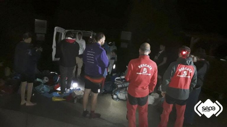 Rescatado un grupo scout con 15 excursionistas que se perdieron en la zona de Lagos de Covadonga