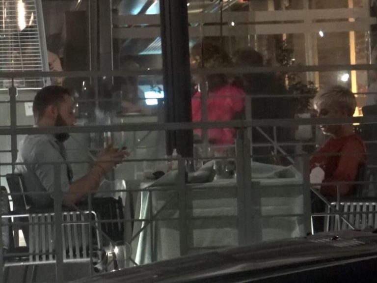 Ana María Aldón y José Antonio AVilés, confidencias en la noche madrileña