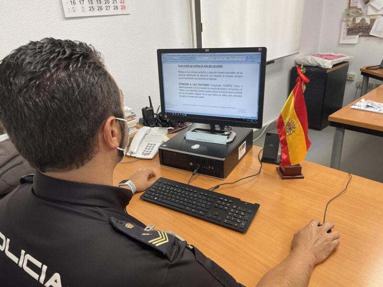 Frustrada una estafa de 300.000 euros mediante transferencias en Internet