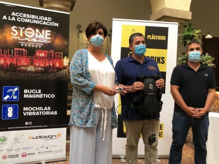El Stone&Music Festival 2021 de Mérida será accesible para personas con discapacidad auditiva