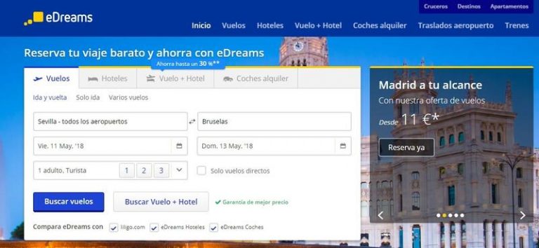 Accionistas de eDreams votarán en  junta la autorización al consejo para ampliar capital