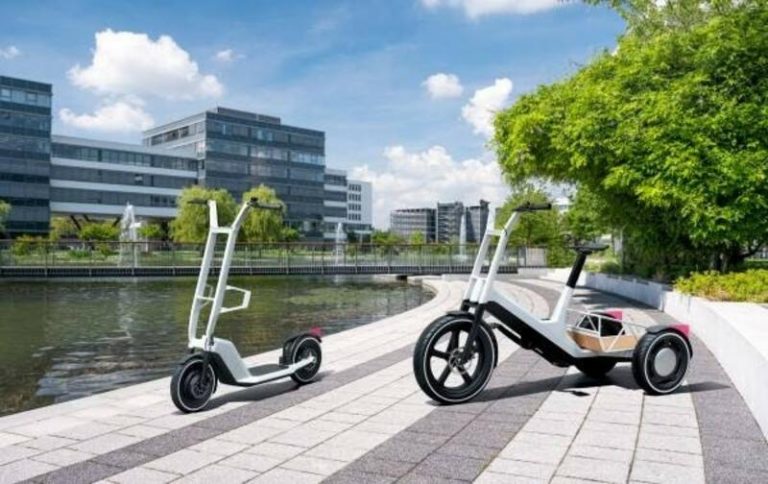 El Grupo BMW presenta dos prototipos para una bicicleta de carga y un scooter eléctrico
