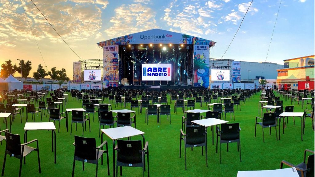 AbreMadrid, conciertos y espectáculos en vivo