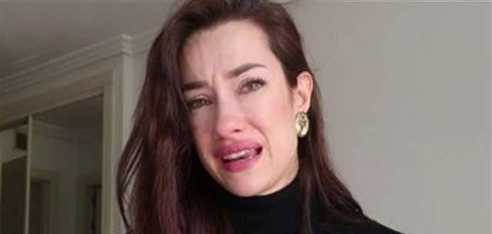Adara Molinero dolida