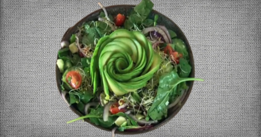 Aguacate: la presentación en forma de flor y otras terminaciones dignas de un chef