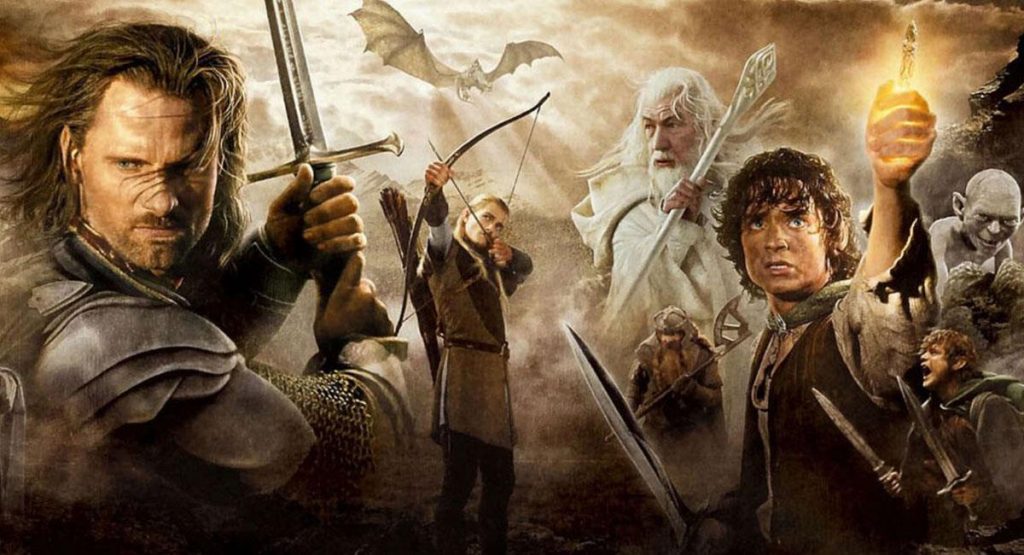 Años de sequia queriendo ver El señor de los anillos