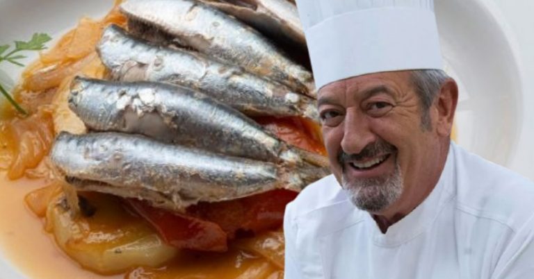 Arguiñano desvela el secreto para unas sardinas afogadas de escándalo