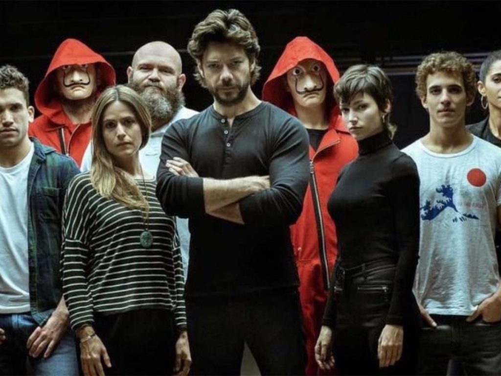 Así se llama El Profesor La casa de papel