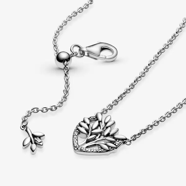 Collar Corazón Árbol de la Familia