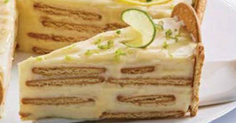 Cómo preparar en cinco minutos una tarta de limón fría
