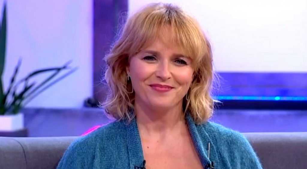 Carolina Ferre en las Fallas de Valencia