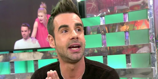 David Carrillo en el plató de Sálvame