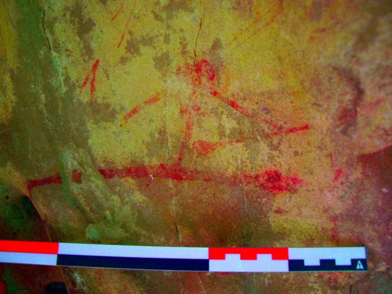 Descubiertos 3 nuevos arbigos con Arte Rupestre en la pedanía alcañizana de Valmuel